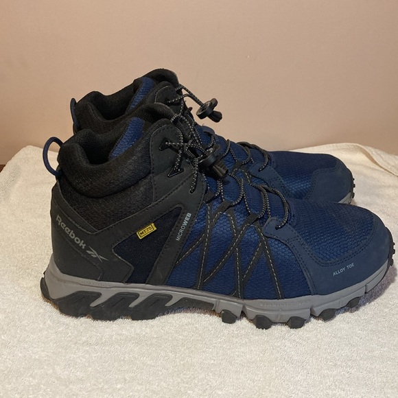 Reebok Alloy Toe Mid Athletic Metguard Work Boot RB3400 - Picture 4 of 10